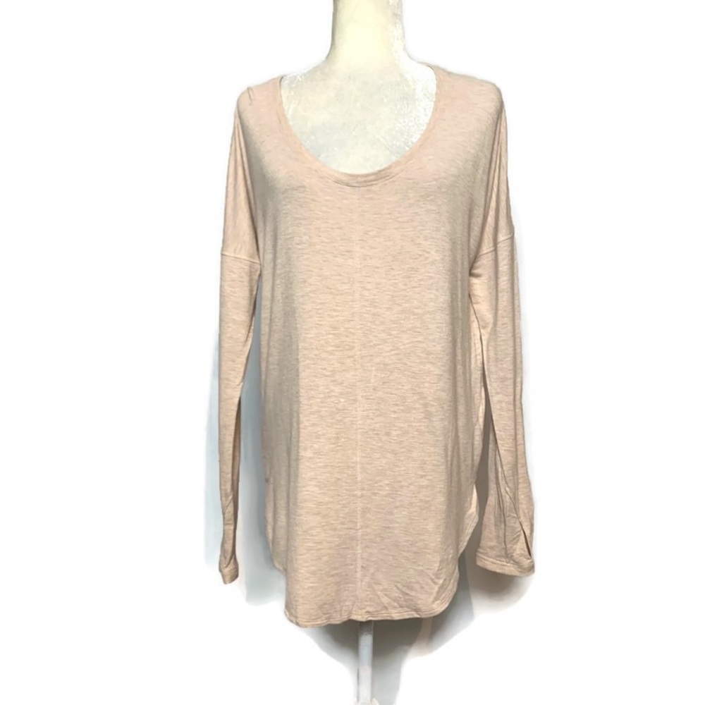 ATHLETA | cream long sleeve top